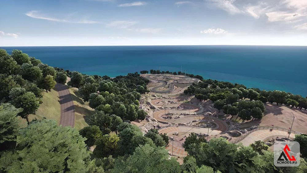 "Northpoint Island" карта для Assetto Corsa