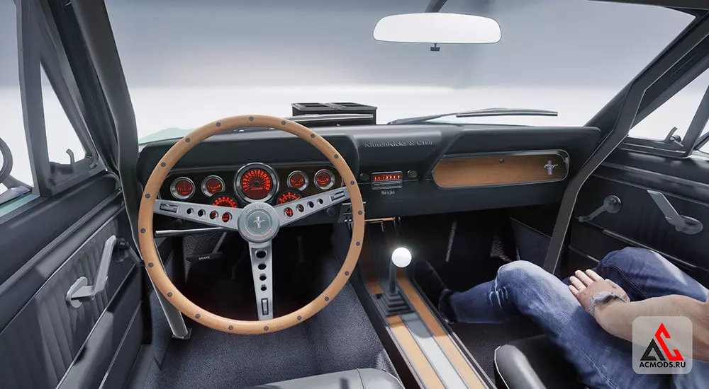 Ford Mustang S1 1966 для Assetto Corsa