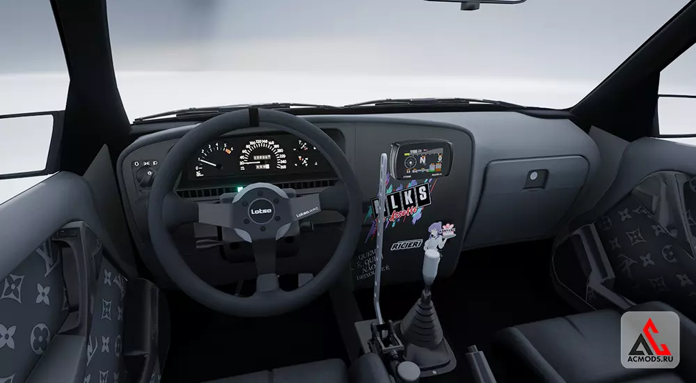 Marginal Chevrolet Omega do Fernandinho для Assetto Corsa