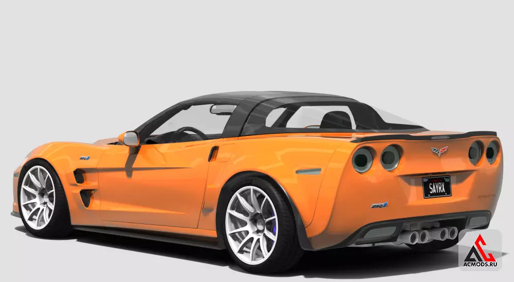 Chevy Corvette ZR1 C6 Blacked-out Specs для Assetto Corsa