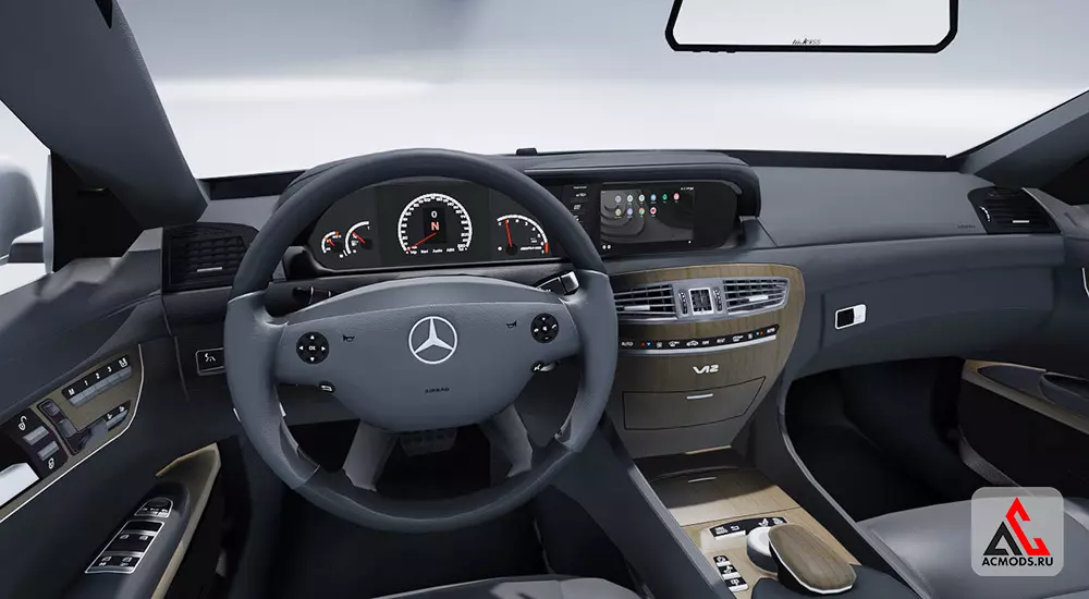 Mercedes-Benz CL65 AMG для Assetto Corsa