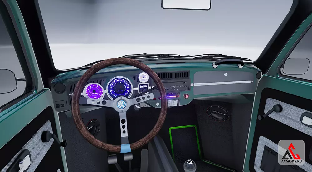 Volkswagen_Beetle (Fusca) 1600 MRNDES для Assetto Corsa