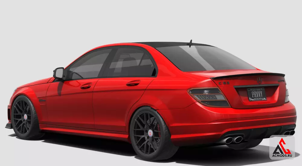 Mercedes-Benz C63 AMG W204 для Assetto Corsa