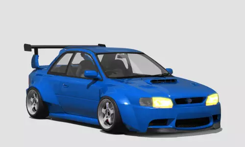 Subaru Impreza 22B STi 555 S1 WIDEBODY